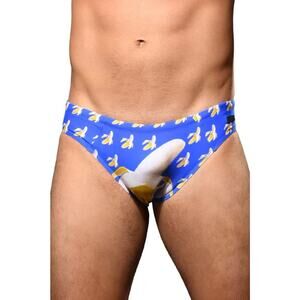 NWT Andrew Christian Big Banana Bikini Men's Swimwear Size XL. Limited Edition
